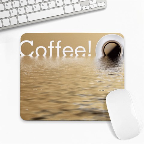 Coffee cup Large Mousepad from ArtsNow.com Front