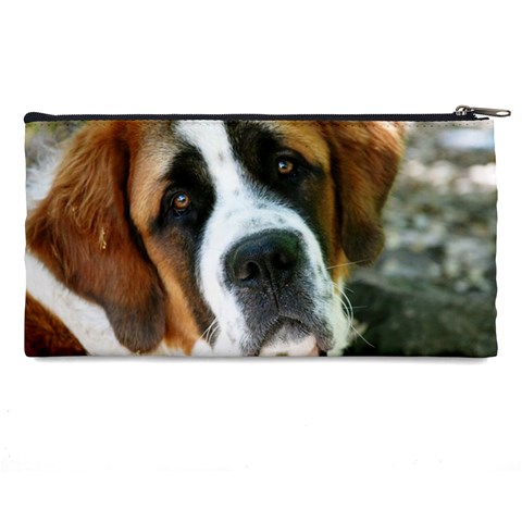 Saint Bernard Pencil Case from ArtsNow.com Back