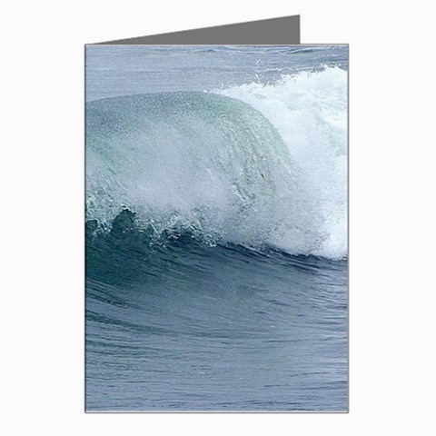 Waves Greeting Card from ArtsNow.com Left