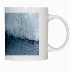 Waves White Mug from ArtsNow.com Right