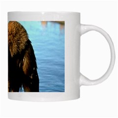 Wet bear White Mug from ArtsNow.com Right