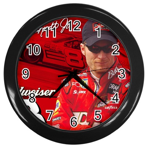 Nascar DALE EARNHARDT JR. Round Wall Clock Black GIFT  