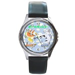 heartgold wacth Round Metal Watch