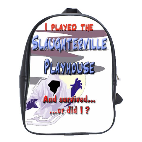 I Played Slaughterville School Bag (Large) from ArtsNow.com Front