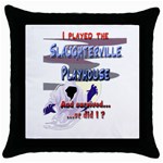 I Played Slaughterville Throw Pillow Case (Black)