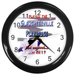 I Played Slaughterville Wall Clock (Black)