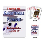 I Played Slaughterville Playing Cards Single Design