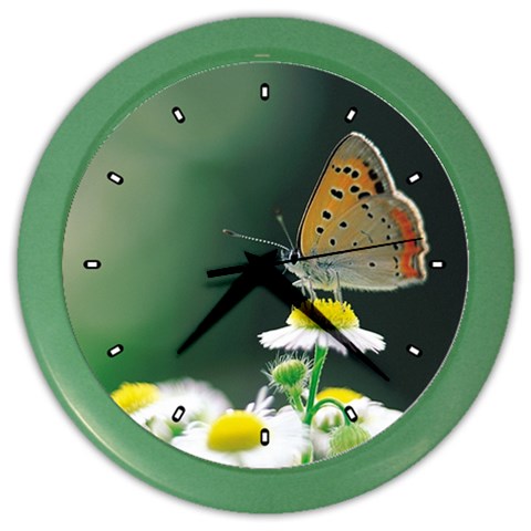 Eesign0228 Color Wall Clock from ArtsNow.com Front