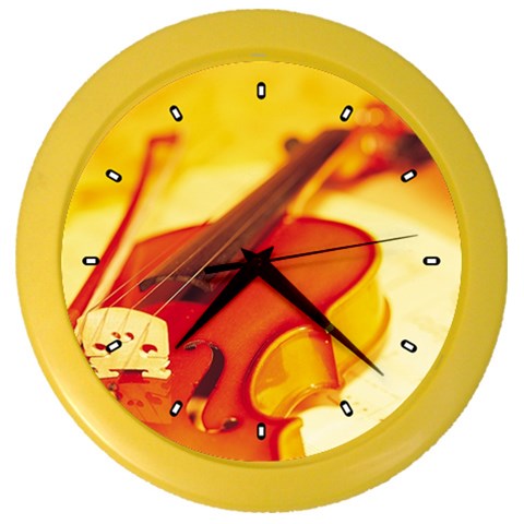 Eesign0233 Color Wall Clock from ArtsNow.com Front