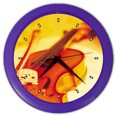 Eesign0233 Color Wall Clock from ArtsNow.com Front