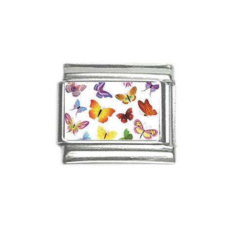 Bright Butterflies Italian Charm (9mm) from ArtsNow.com Front