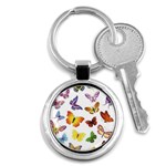 Bright Butterflies Key Chain (Round)