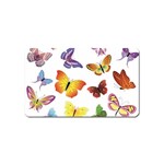 Bright Butterflies Magnet (Name Card)