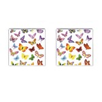 Bright Butterflies Cufflinks (Square)