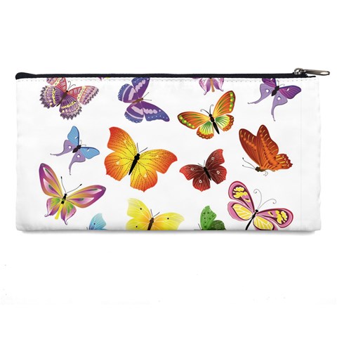 Bright Butterflies Pencil Case from ArtsNow.com Back