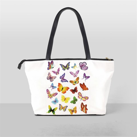 Bright Butterflies Classic Shoulder Handbag from ArtsNow.com Back