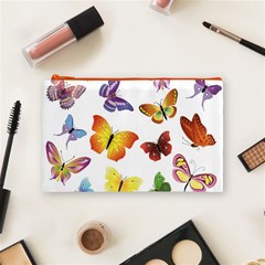 Bright Butterflies Cosmetic Bag (Medium) from ArtsNow.com Front