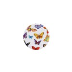 Bright Butterflies 2 1  Mini Button