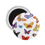 Bright Butterflies 2 2.25  Magnet