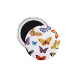 Bright Butterflies 2 1.75  Magnet