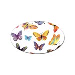 Bright Butterflies 2 Sticker Oval (10 pack)