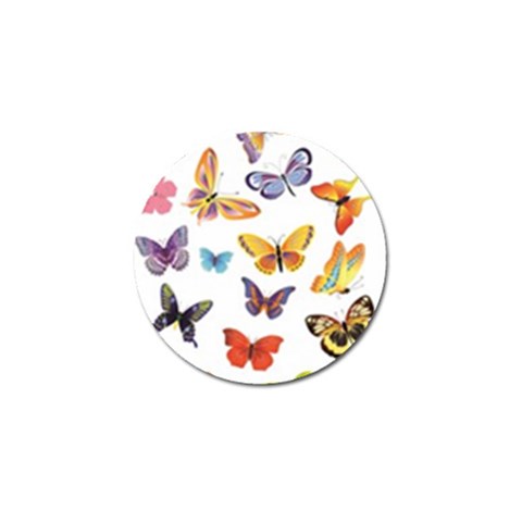 Bright Butterflies 2 Golf Ball Marker (10 pack) from ArtsNow.com Front