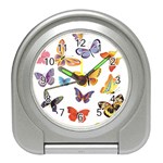 Bright Butterflies 2 Travel Alarm Clock