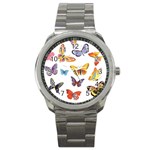 Bright Butterflies 2 Sport Metal Watch