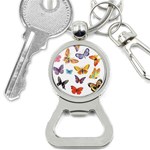 Bright Butterflies 2 Bottle Opener Key Chain