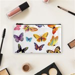 Bright Butterflies 2 Cosmetic Bag (Small)