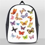 Bright Butterflies 2 School Bag (Large)