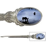 Moose in Peaceful Waters Letter Opener