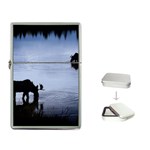 Moose in Peaceful Waters Flip Top Lighter