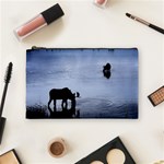 Moose in Peaceful Waters Cosmetic Bag (Medium)