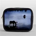 Moose in Peaceful Waters Mini Toiletries Bag (One Side)