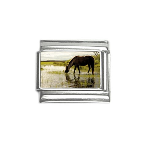 Horse in the Water Italian Charm (9mm) from ArtsNow.com Front