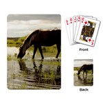 Horse in the Water Playing Cards Single Design