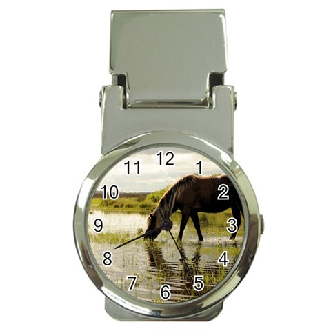 Horse in the Water Money Clip Watch from ArtsNow.com Front