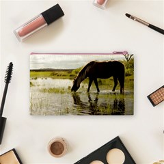 Horse in the Water Cosmetic Bag (Small) from ArtsNow.com Back