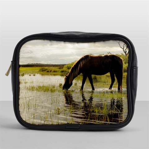 Horse in the Water Mini Toiletries Bag (One Side) from ArtsNow.com Front