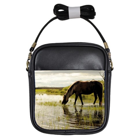 Horse in the Water Girls Sling Bag from ArtsNow.com Front