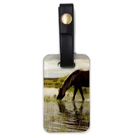 Horse in the Water Luggage Tag (one side) from ArtsNow.com Front