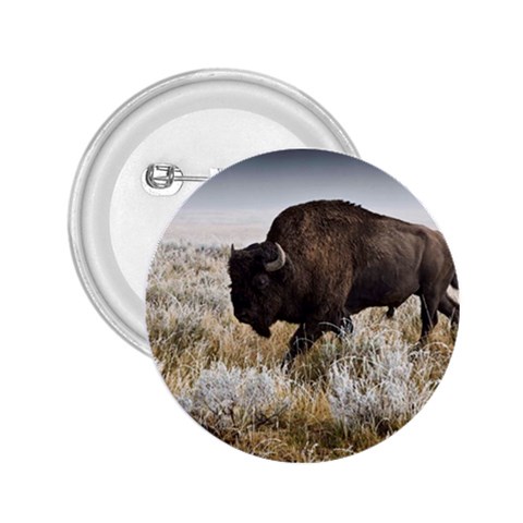 Buffalo 2.25  Button from ArtsNow.com Front