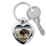 Buffalo Key Chain (Heart)