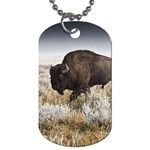 Buffalo Dog Tag (One Side)