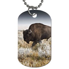 Buffalo Dog Tag (Two Sides) from ArtsNow.com Front