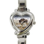 Buffalo Heart Italian Charm Watch