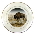 Buffalo Porcelain Plate