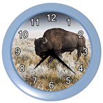 Buffalo Color Wall Clock