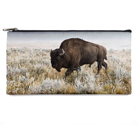 Buffalo Pencil Case from ArtsNow.com Front